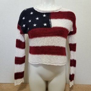 Forever 21 sweater Small American flag Patriotic